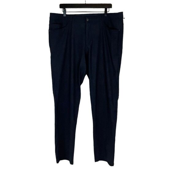 Lululemon ABC Pant Classic 34” Pants Melanite Dark Gray Size 38 - Picture 1 of 14